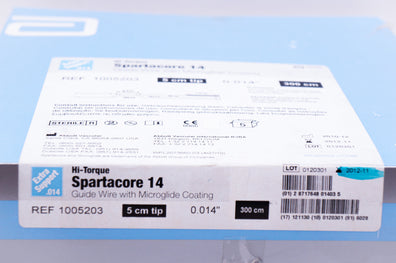 Abbott 1005203 Hi-Torque Spartacore 14 Guide Wire 5 x 0.014inch (x) - Box of 5